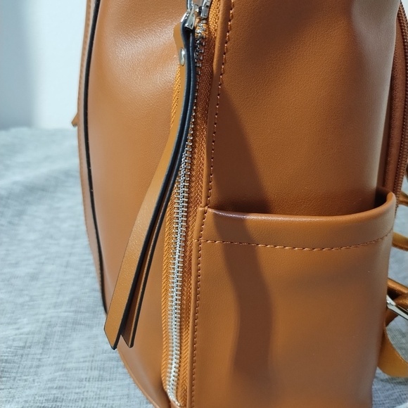 S-ZONE Leather Backpack/Purse - Picture 11 of 14